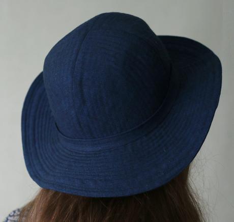 Modrý - spíš letní - klobouk, xs