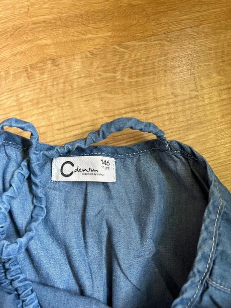 Lehoučký džínový overal, cubus,146