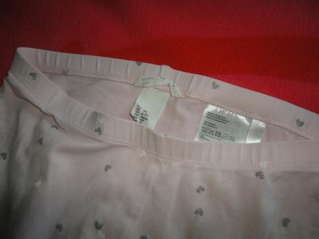 V top stavu 7/8 legíny hm, vel. 9-10 let, h&m,134