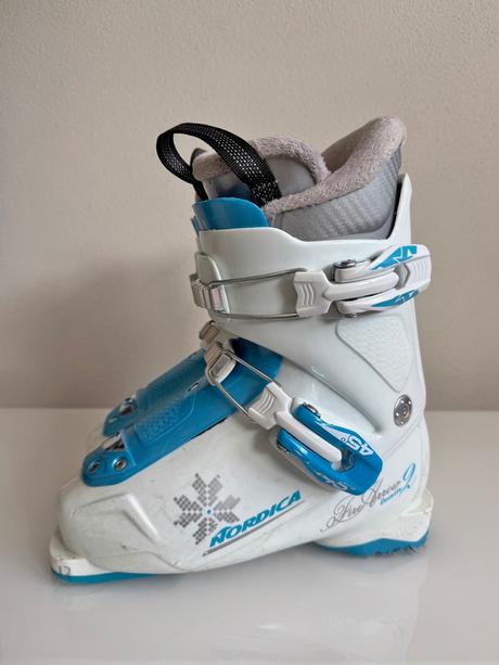 Dětské lyžáky nordica, vel. 21.5, 255mm, nordica,21