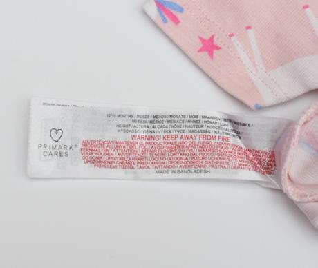 Pyžamo vel. 12 - 18 m, primark,86