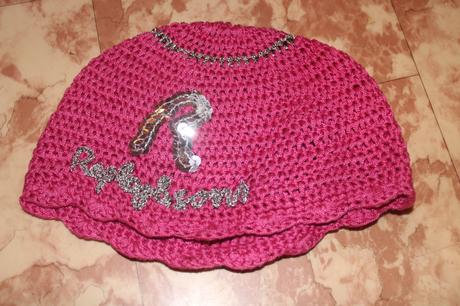 Dívčí čepička r obv. 42 - 46 cm, 74