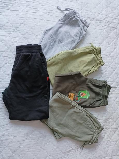 5x tepláky, 128/134, pepco,134