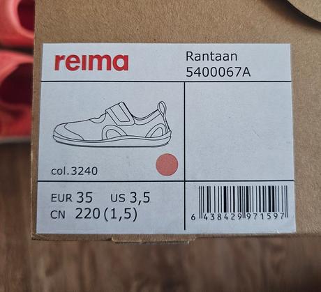 Reima rantaan vel. 35, reima,35