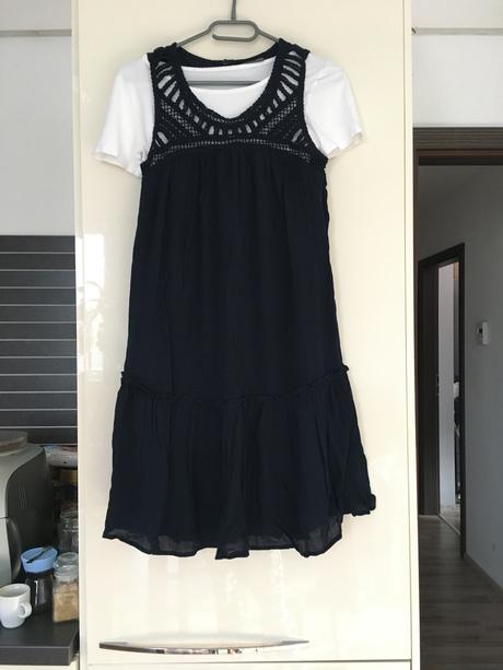 Volné/ těhotenské šaty, vel. 34 / xs, c&a,xs