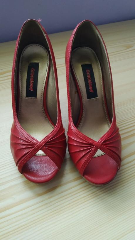 Lodičky červené, graceland,36