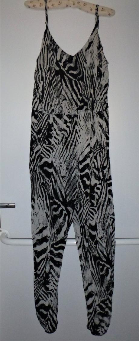 Krásnej zebra overal - vyšší postava - vel.l-xl, papaya,l