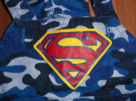 Laclové kratasky značky superman vel 68, 68