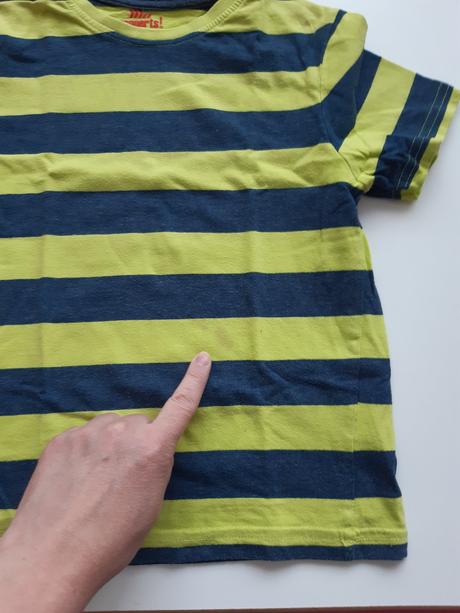 Pruhované tričko 122/128, pepperts,128