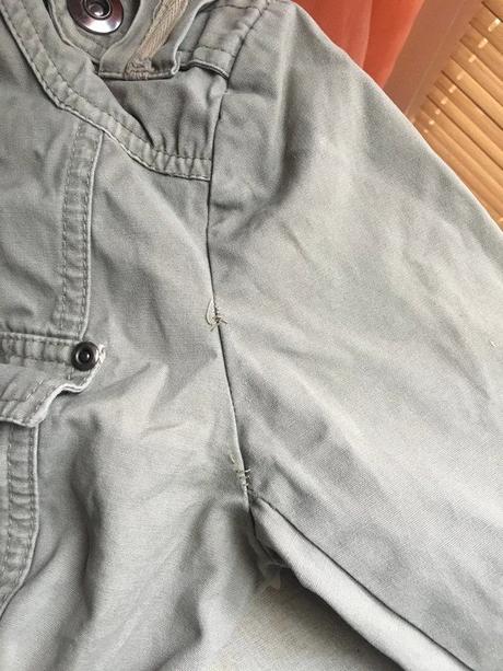 Lehká khaki bunda s flíčkem, vel xs, my cure, xs