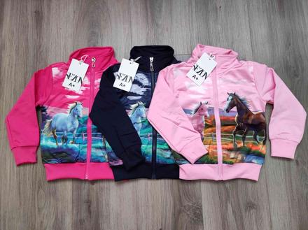 Dívčí slabá mikina 98,104,110,116,122,128, 98 - 128