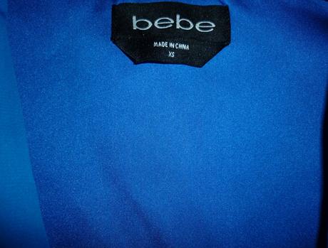 Modrá halenka bebe, bebe,xs