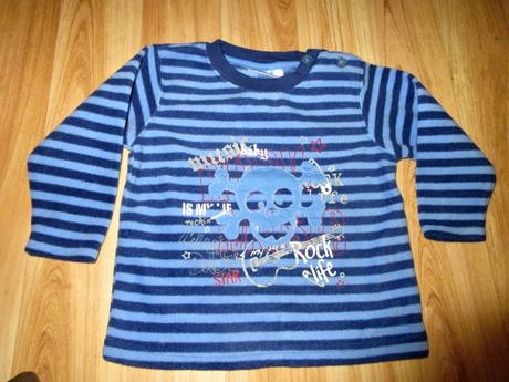 Flaušová mikina s lebkou, okay,80