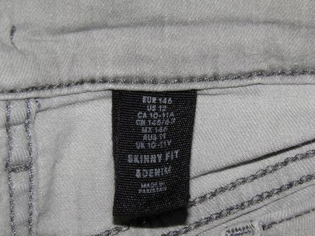Top stav - džíny vel.146, h&m,146