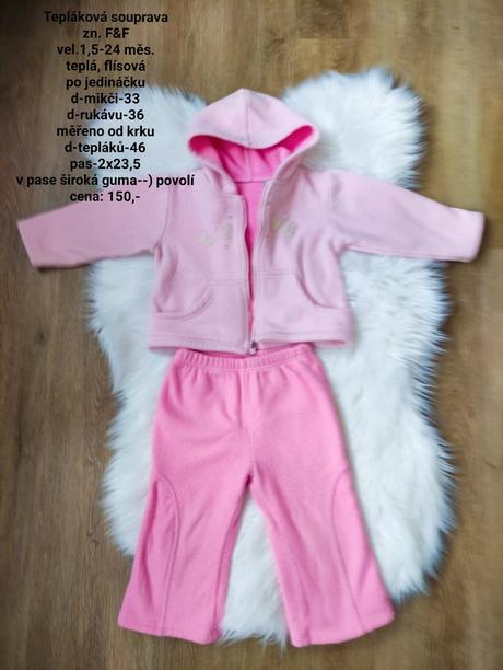 Tepláková souprava, f&f,92