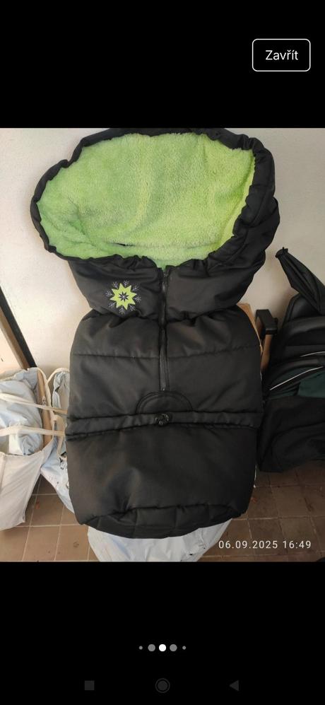 Kočárek momi estelle zelený se zlatým rámem, momi,momi estelle