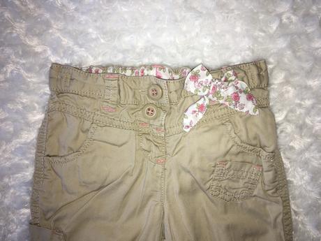 Béžové podšité kalhoty next, next,80