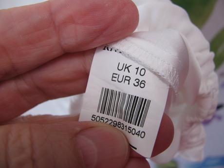 Letní bílá halenka, river island,36