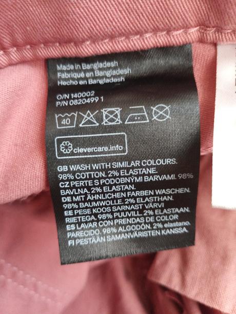 Kalhoty, h&m,134