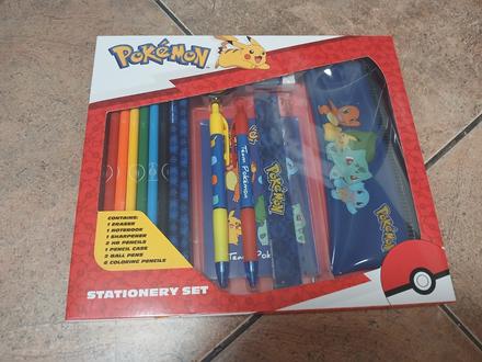 Sada psacích potřeb pokémon, nové, 