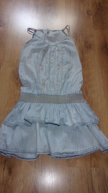 Džínové šaty, vel. m, m