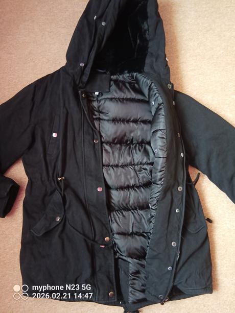 Bunda delší zimní vel "xxl", xxl