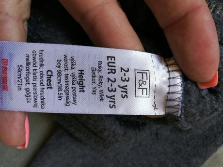 Dívčí mikina f&f 98, f&f,98