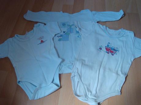 Bodýčka pro kluky - 3 ks, vel. 68, 74, 80, loana,74