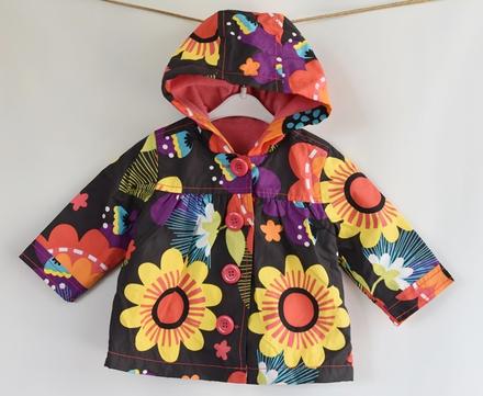 Bunda podzimní vel. 0 - 3 m, nutmeg,62