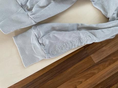 Stříbrná/šedá mikina, vel l i méně, golddigga, l