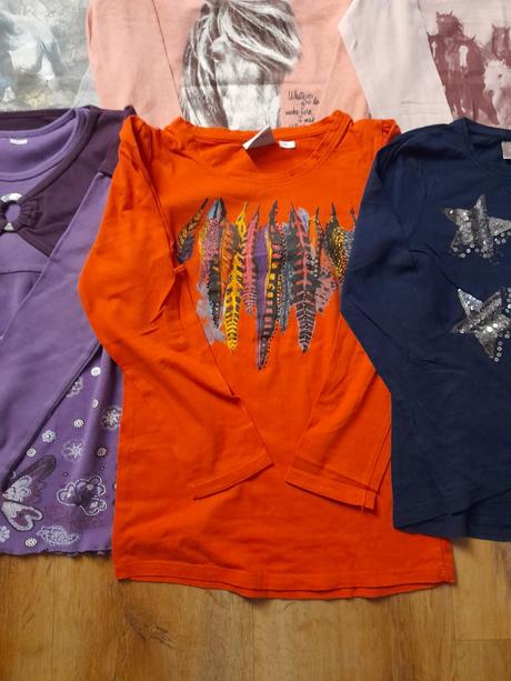 12xtricko, 134/140, yigaa,peppers,tchibo atd, tchibo,134
