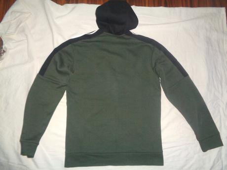 Luxusní khaki bavlněná mikina adidas, adidas,s