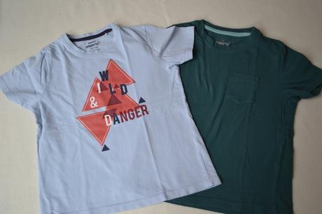 2x bavlněné tričko krátký rukáv - cena za obě, pepperts,134