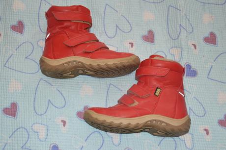 32 červené zimní boty dzo vysoké sucháče kožíšek, 32