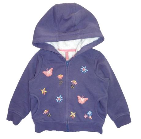 Zateplená mikina vel. 92, nutmeg,92