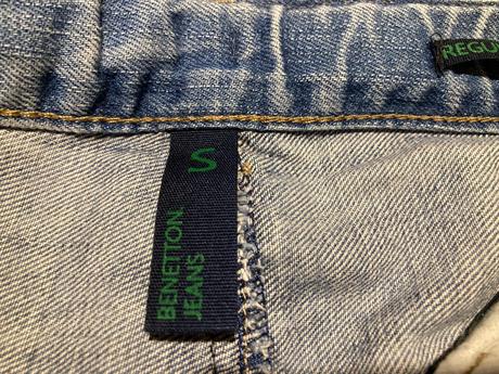 Džínové kraťasy benetton, benetton,122