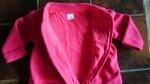 Prodám luxusní malinový kabátek top stav, f&f,74