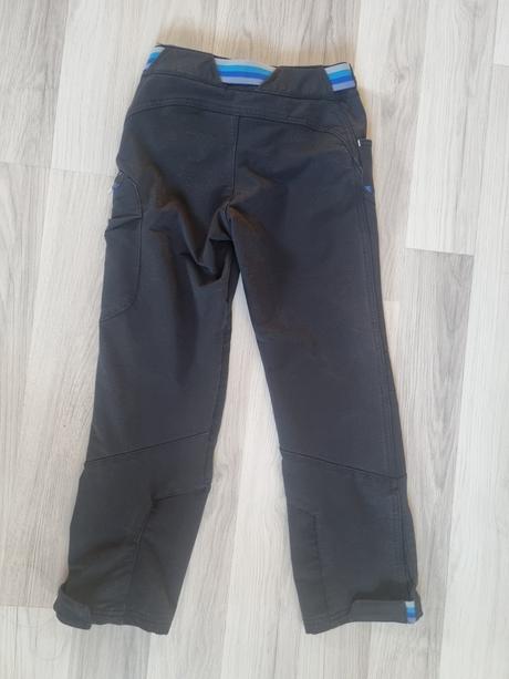Outdoor hardshell kalhoty, decathlon,128