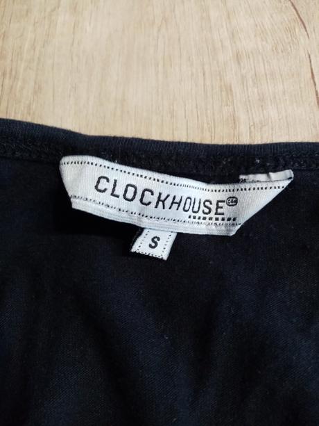 Tričko clockhouse dlouhý rukáv vel. s, clockhouse,s