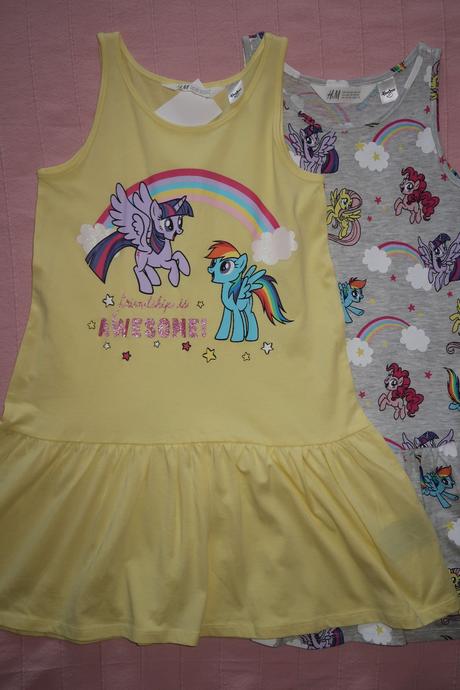 Letní šaty - my little pony, h&m,122