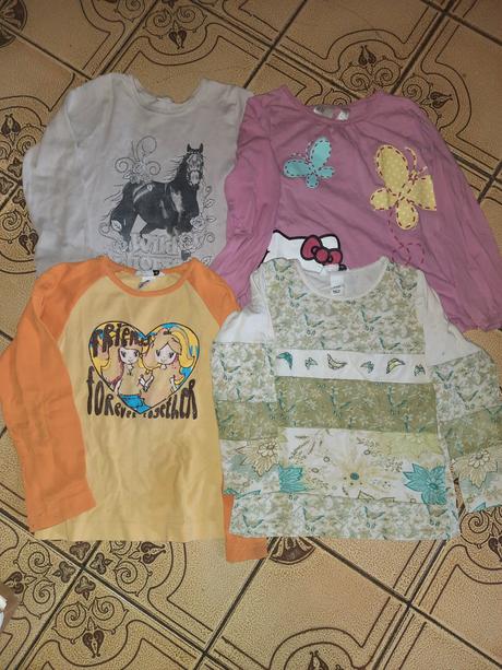 Dívčí halenky mix 104 - 110, h&m,104