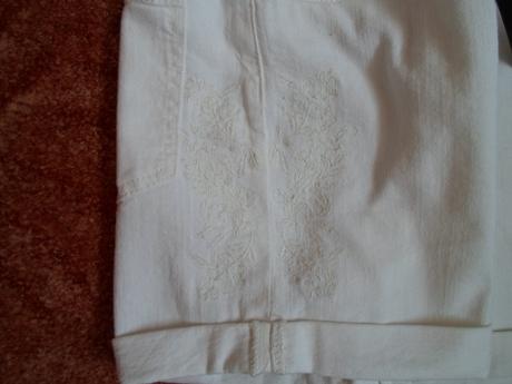 Bílé kraťasy kraťásky šortky, esmara,40