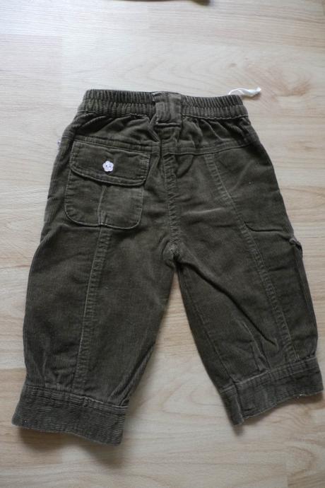 Manzestrove kalhoty hnede 68, 68