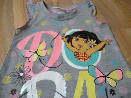 Tílko triko dora 4-5, nickelodeon,110