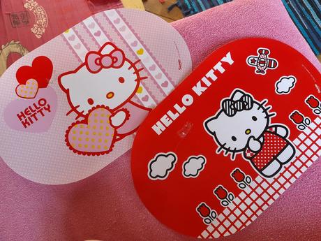 Prostírání hello kitty do kuchyně podložky, 