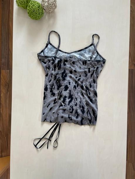 Letní top se šněrováním, vel m, i méně cannela, m