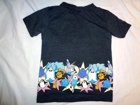 Super šedé melírované tričko, 134