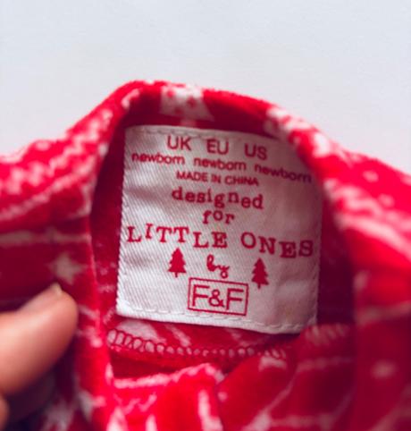 Overálek flecový vánoční- v.newborn, 50