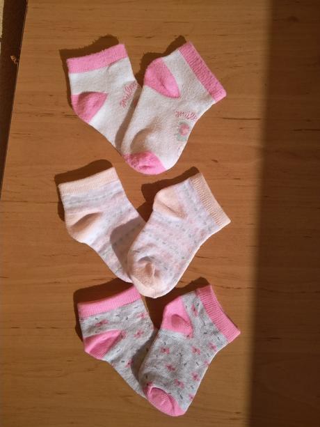 3 páry dětských ponožek "13,5 cm", 22