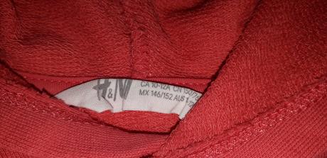 Crop mikina mickey, h&m,146